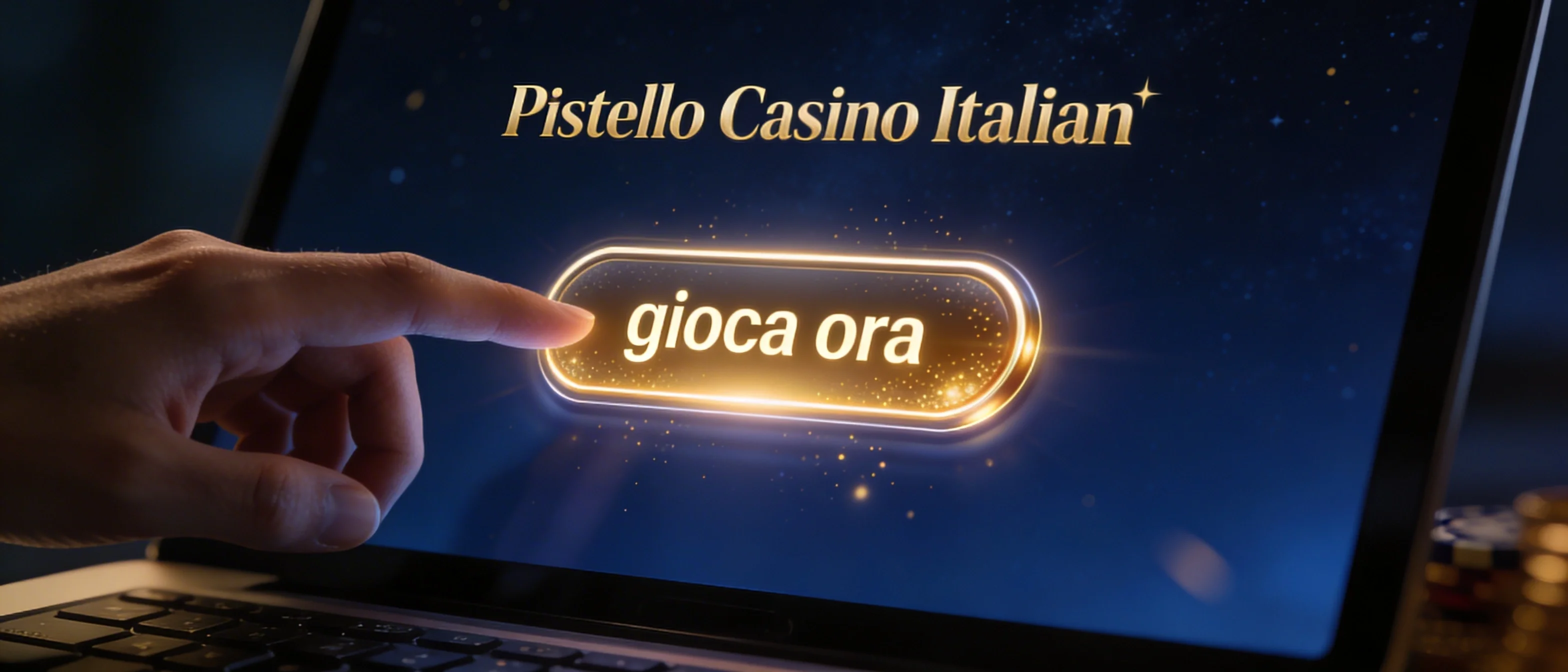 Invito finale all'azione per accedere al casino online